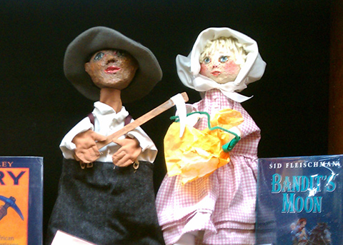 two of the focal puppets