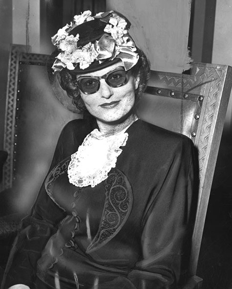 October 31, 1949 Brenda Allen on the witness stand