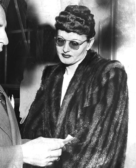 May 12, 1948 Asserted 'Queen Bee' In Court - Mrs. Marie Mitchell, alias Brenda Allen