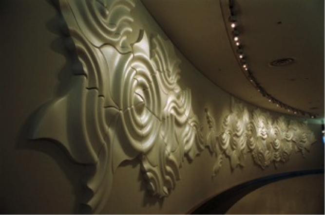 Ann Preston's work at the San Francisco Airport's International Terminal.