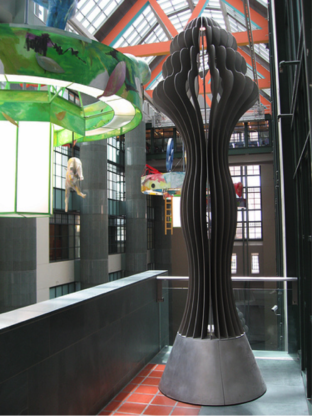 Illuminations, a series of lanterns by Ann Preston in the Bradley Wing.