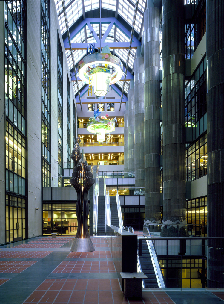 The Bradley Wing opened in 1993; Photo Courtesy Pfeiffer Architects