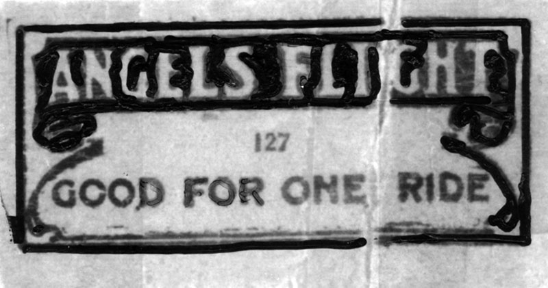 Angels Flight ticket