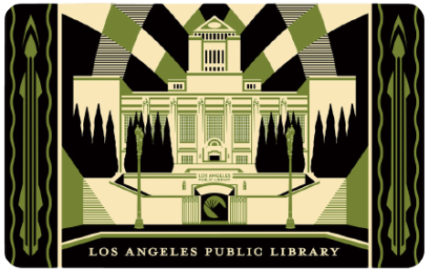 2016 library card designed by Shepard Fairey and Cleon Peterson