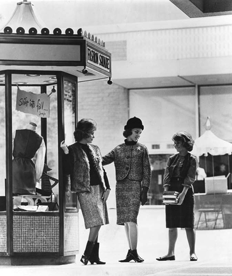Teen age models in the latest fashions, 1962