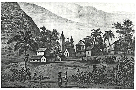 Xantus’ sketch of Mission San Fernando (1859)