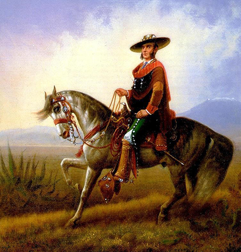 ‘The Vaquero’ painting by James Walker