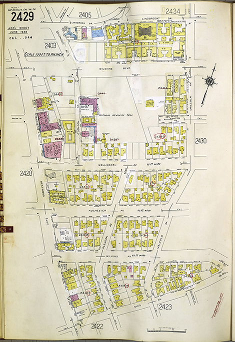 Westwood Village Memorial Park –founded in 1905 as the Sunset Cemetery it served the Westside