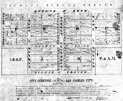 City Cemetery a detailed look at the first public burial ground around 1863