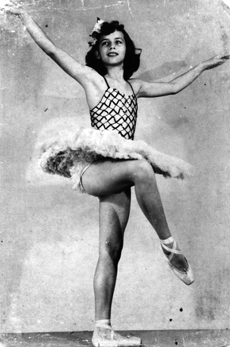 American Indian ballet student