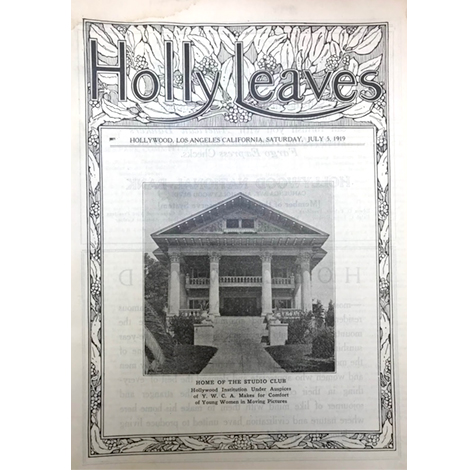 Holly Leaves, July 5, 1919 