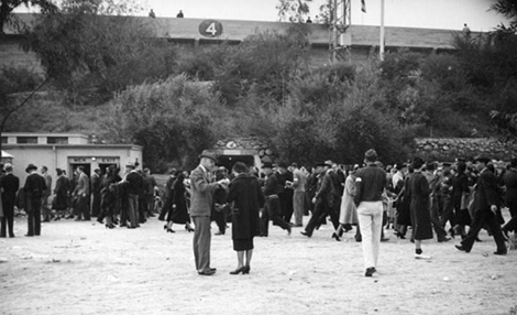 Entrance four, 1938 Rose Bowl