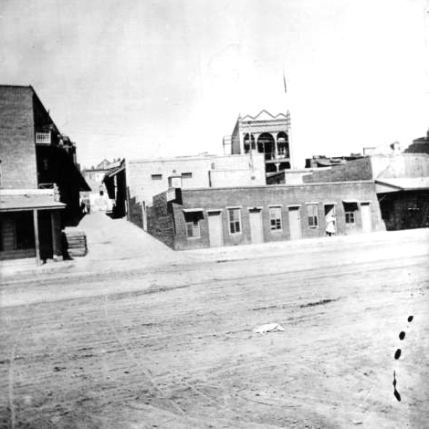 Part of Chinatown, called Crib District and featuring houses of prostitution
