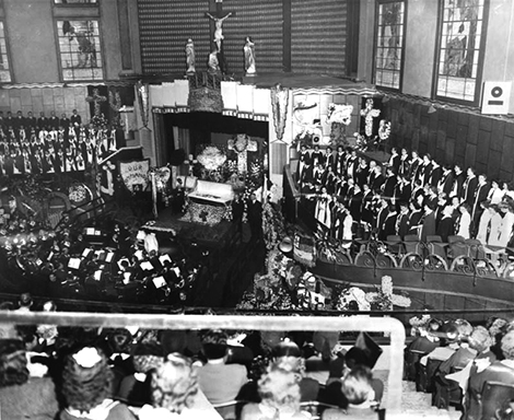 Aimee Semple McPherson funeral