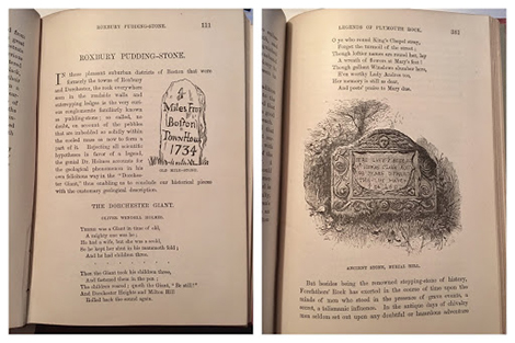 inside pages of an old book