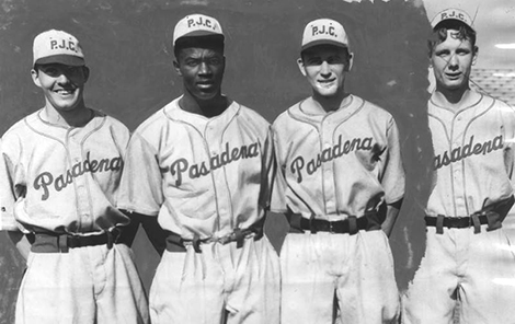 Pasadena Junior College baseball players
