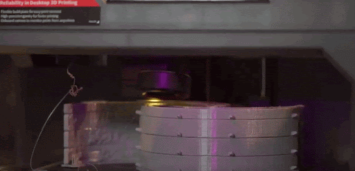 3D printer in action