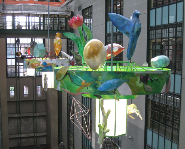 Central Library - Therman Statom sculpture