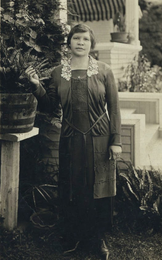 Charlotta around the time she arrived in Los Angeles