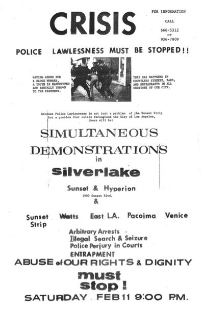 demonstration flyer