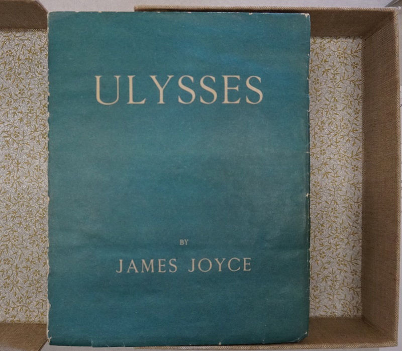 rare first edition of James Joyce's Ulysses