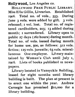 News Notes of California Libraries 1906