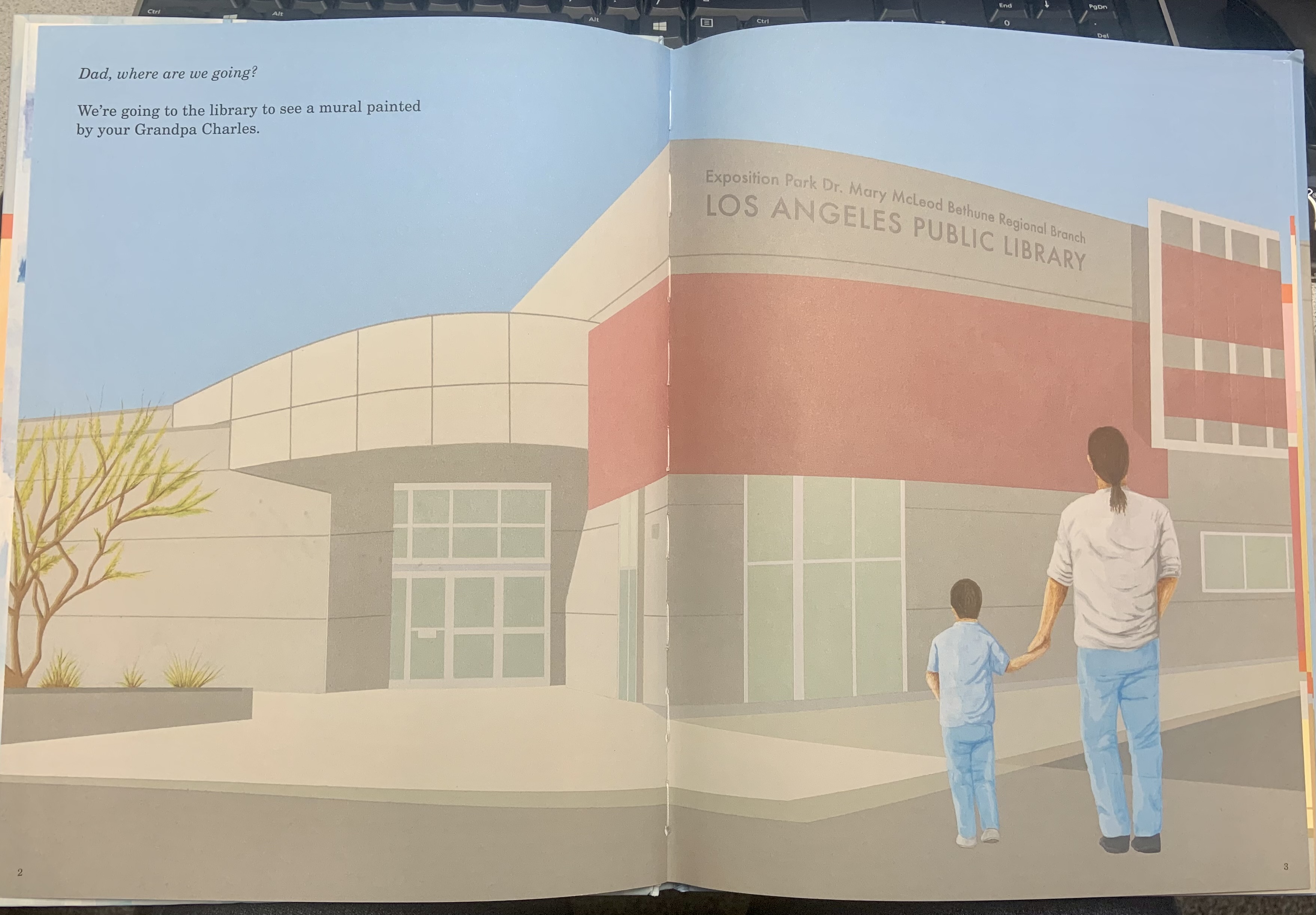 C. Ian White, Grandpa and the Library: How Charles White Learned to Paint