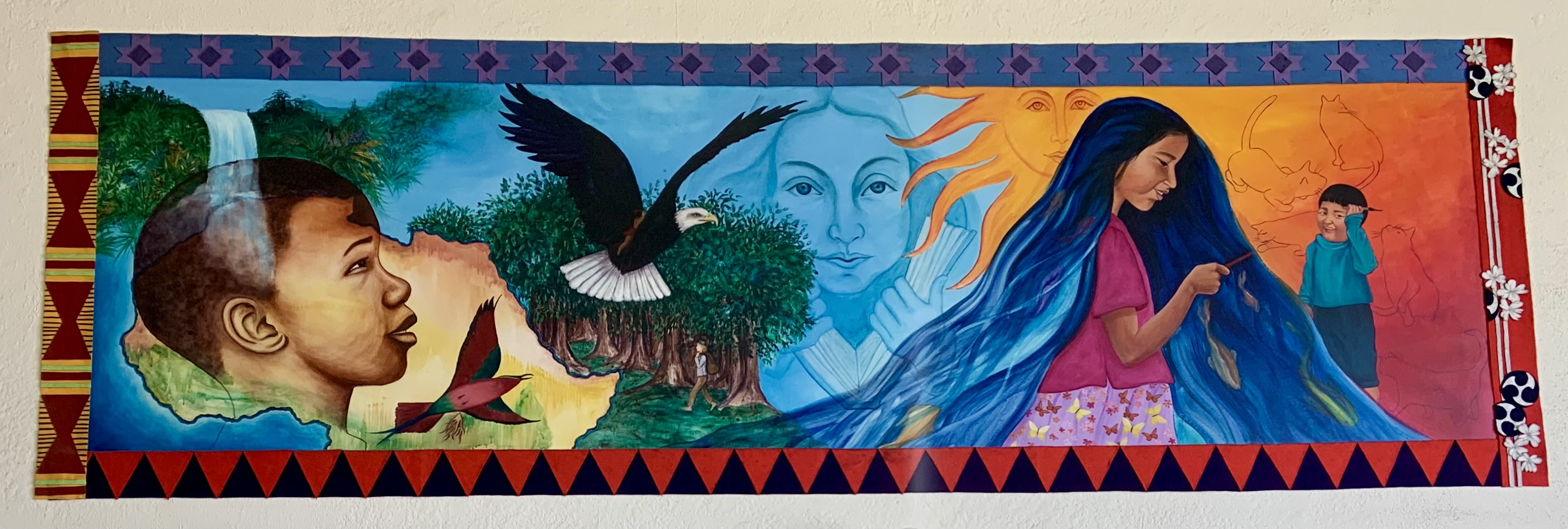 Cynthia Reyes Aponte, Multicultural Folktale Mural