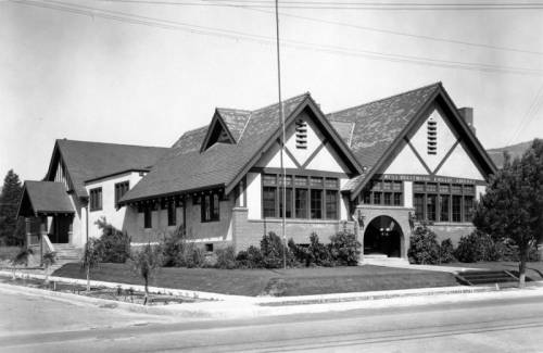 The Carnegie-funded Hollywood Branch building