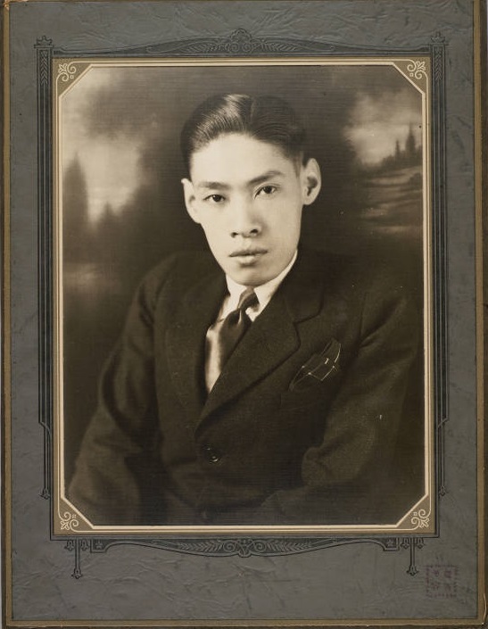 Y.C. Hong as a young man