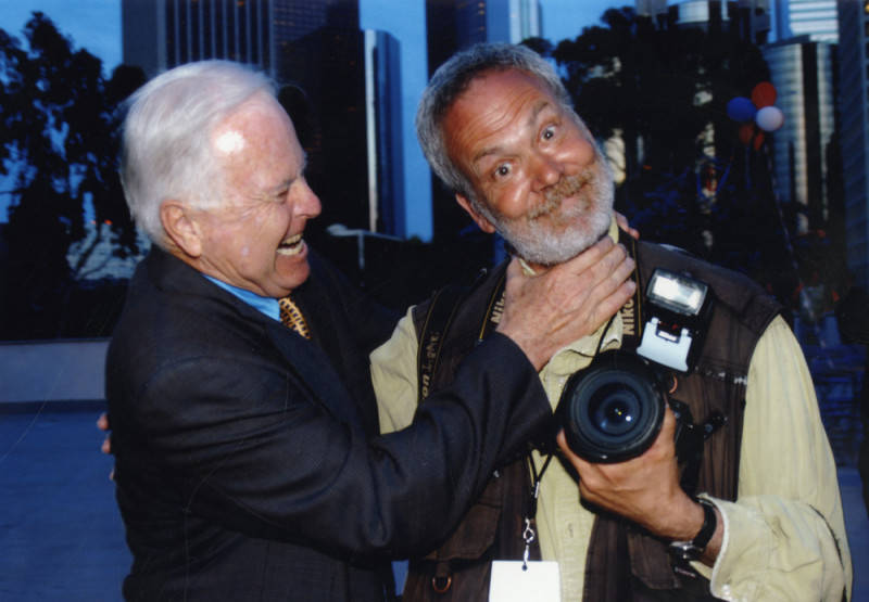 Richard Riordan and Gary Leonard