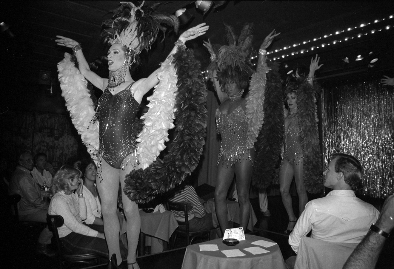 Performers at the Queen Mary in 1982