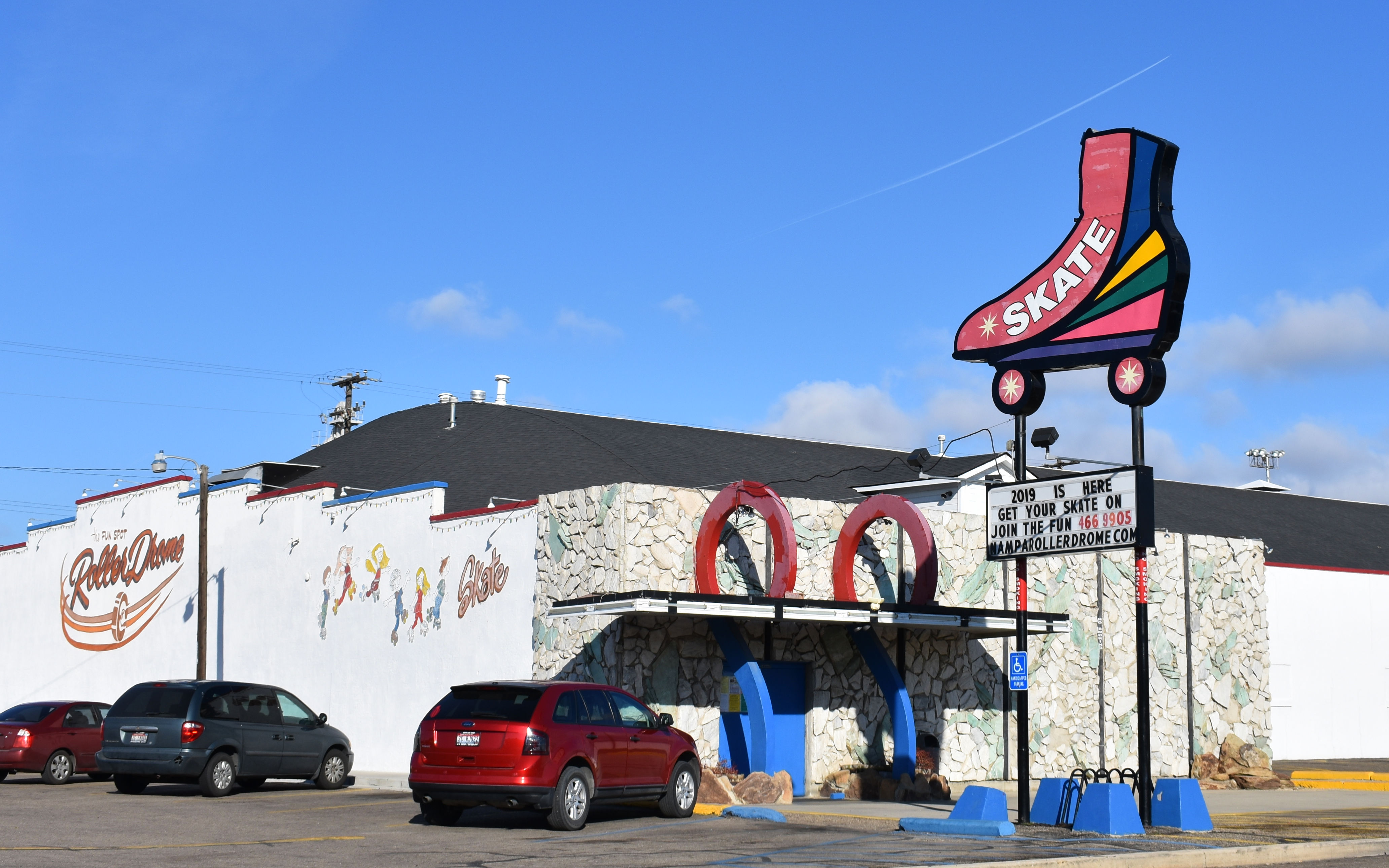 skating rink in Nampa, Idaho, 2019