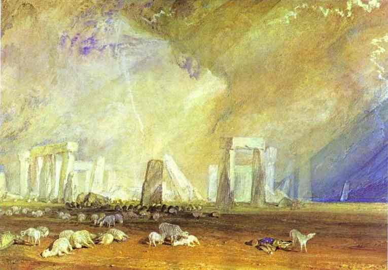 J. M. W. Turner's depiction of Stonehenge
