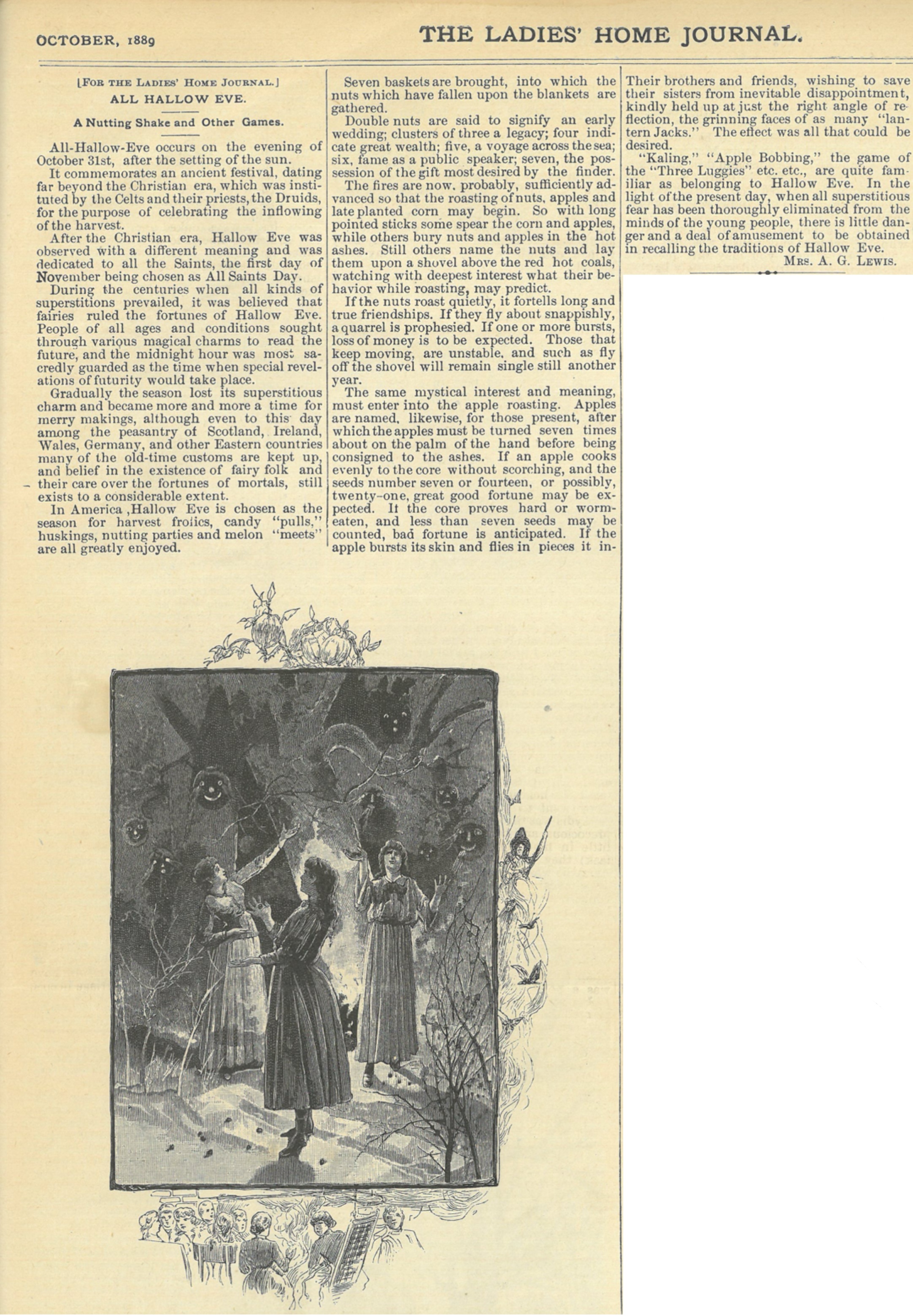The Ladies' Home Journal October 1889
