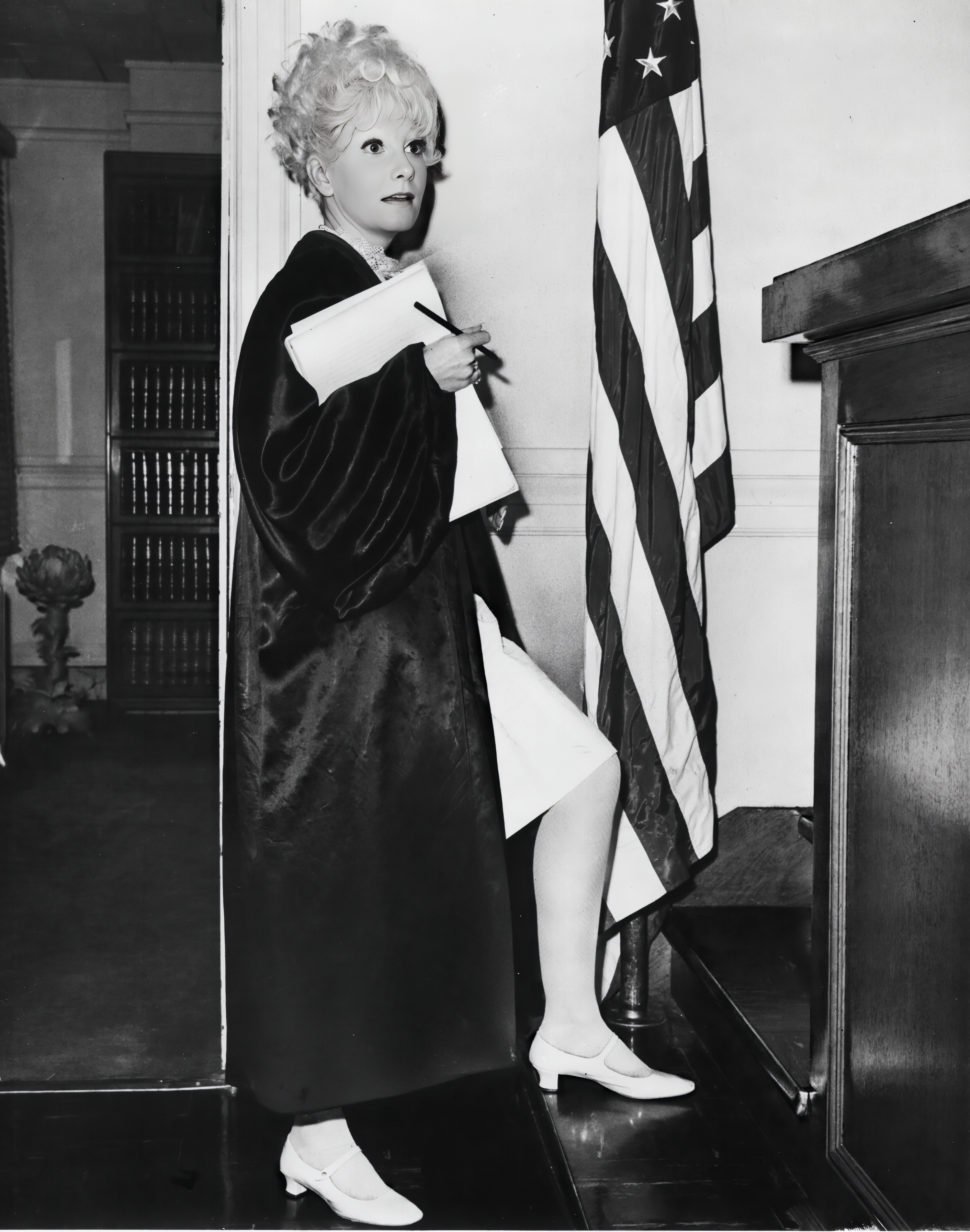 Judge Cannon in her robes in court