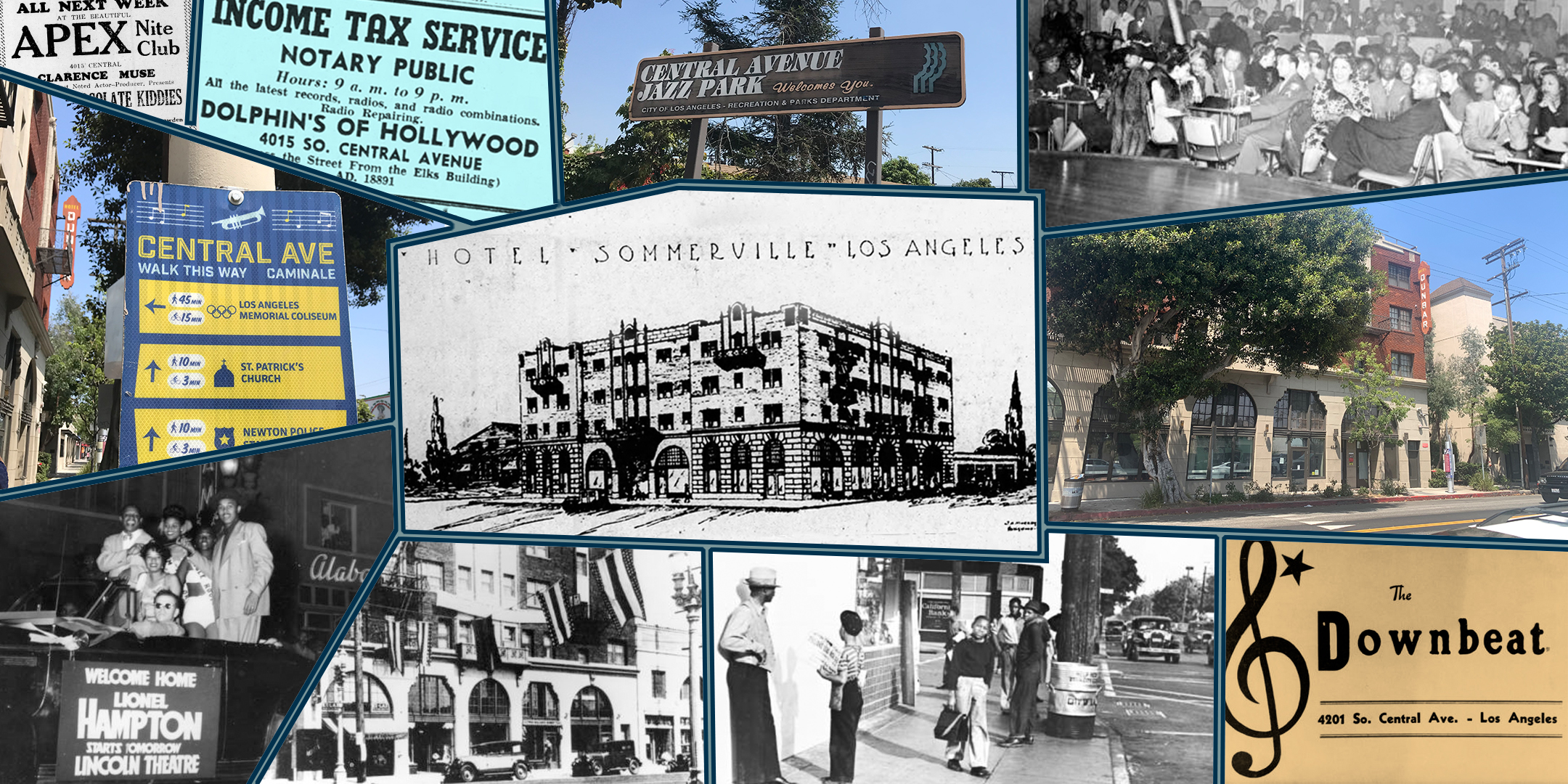 collage of photos of vernon