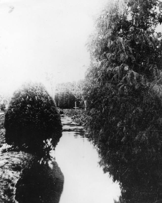 Irrigation canal through Central Park
