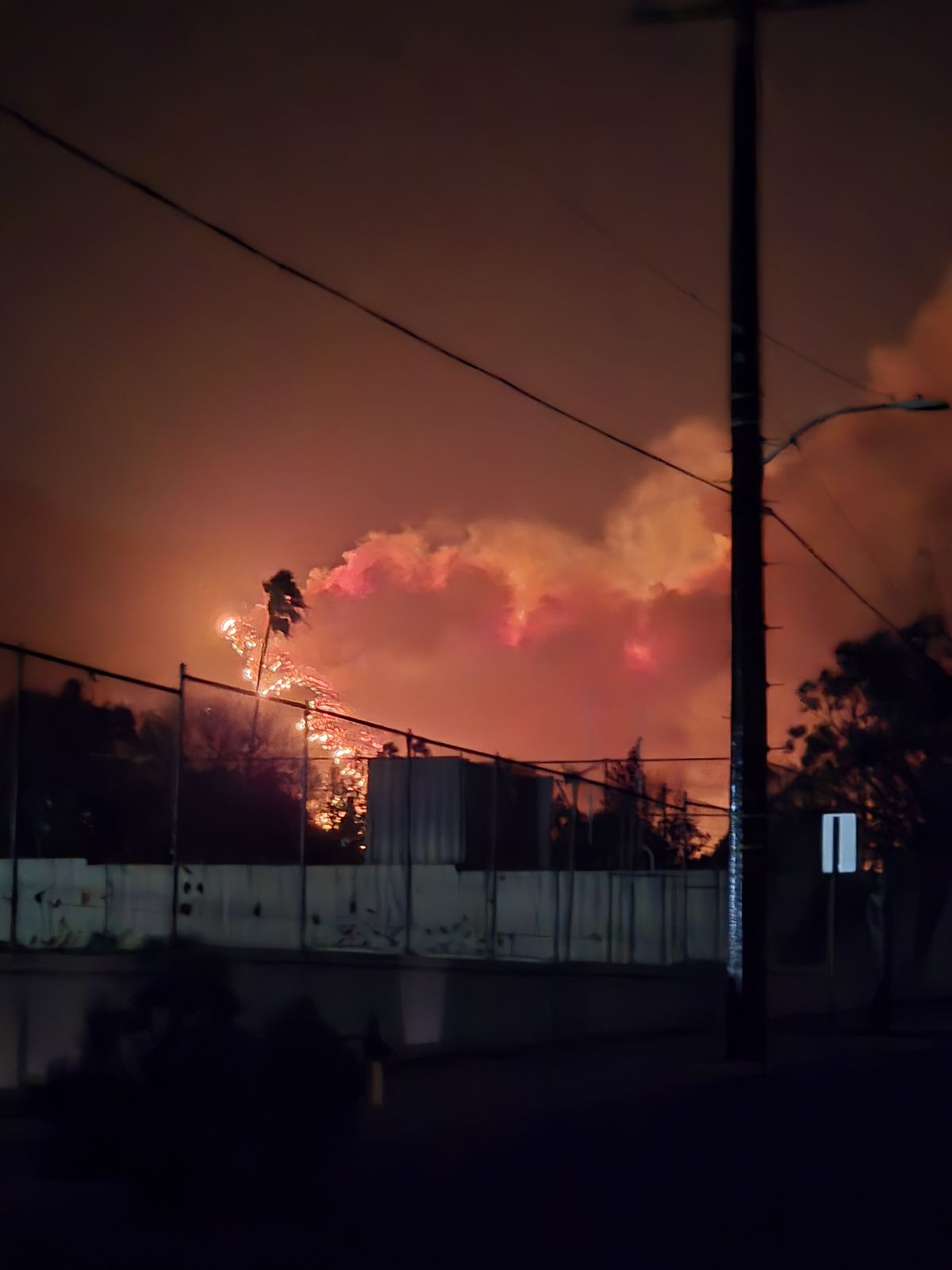 Altadena Fire on January 7
