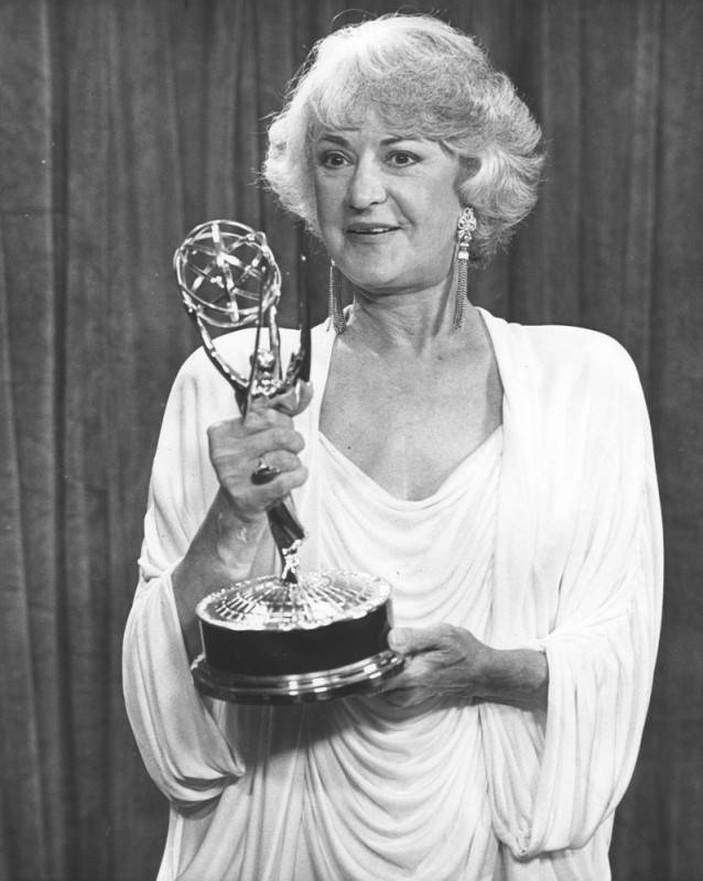 Bea Arthur with Emmy