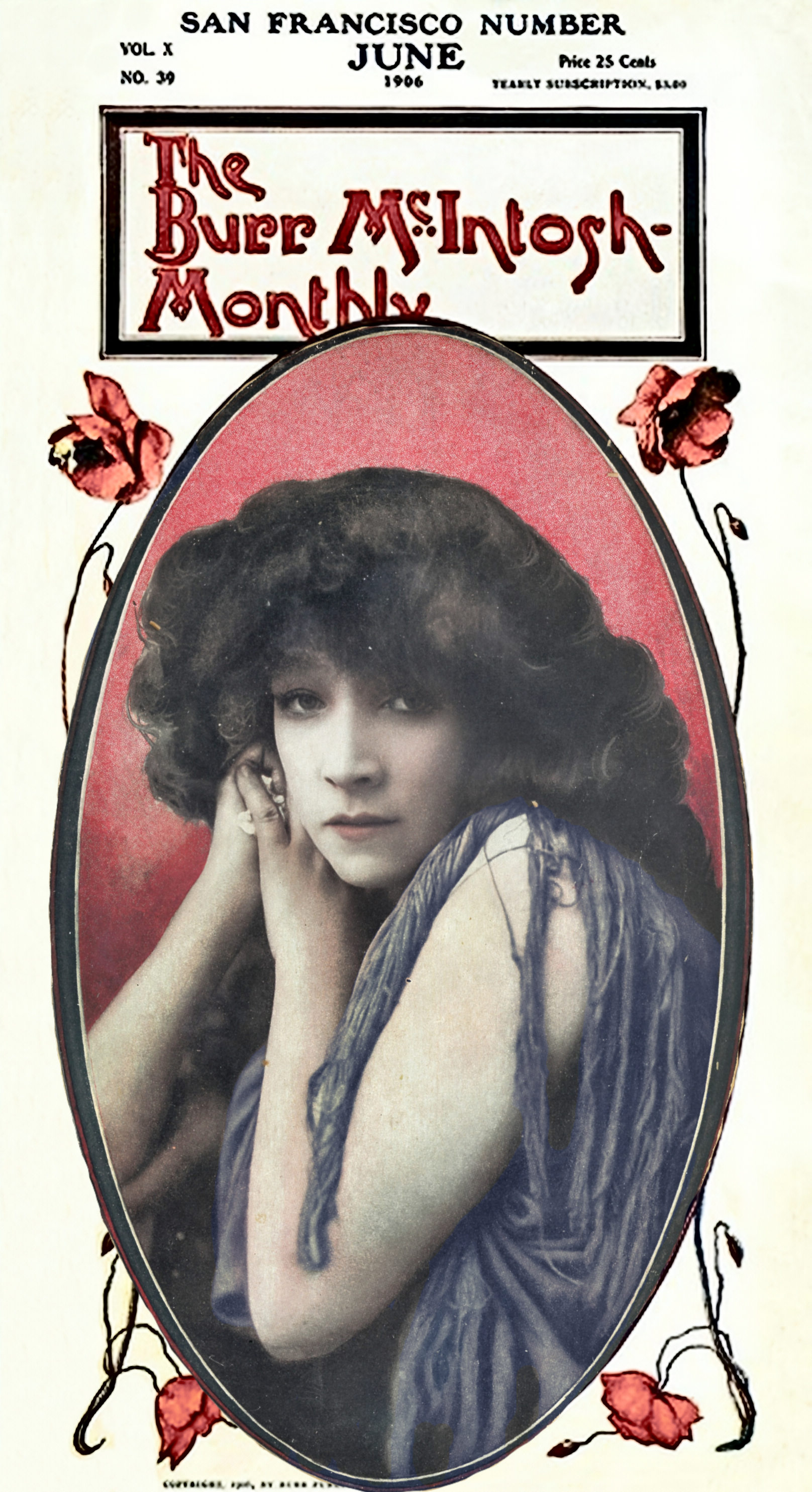 June 1906 cover of Burr McIntosh Monthly