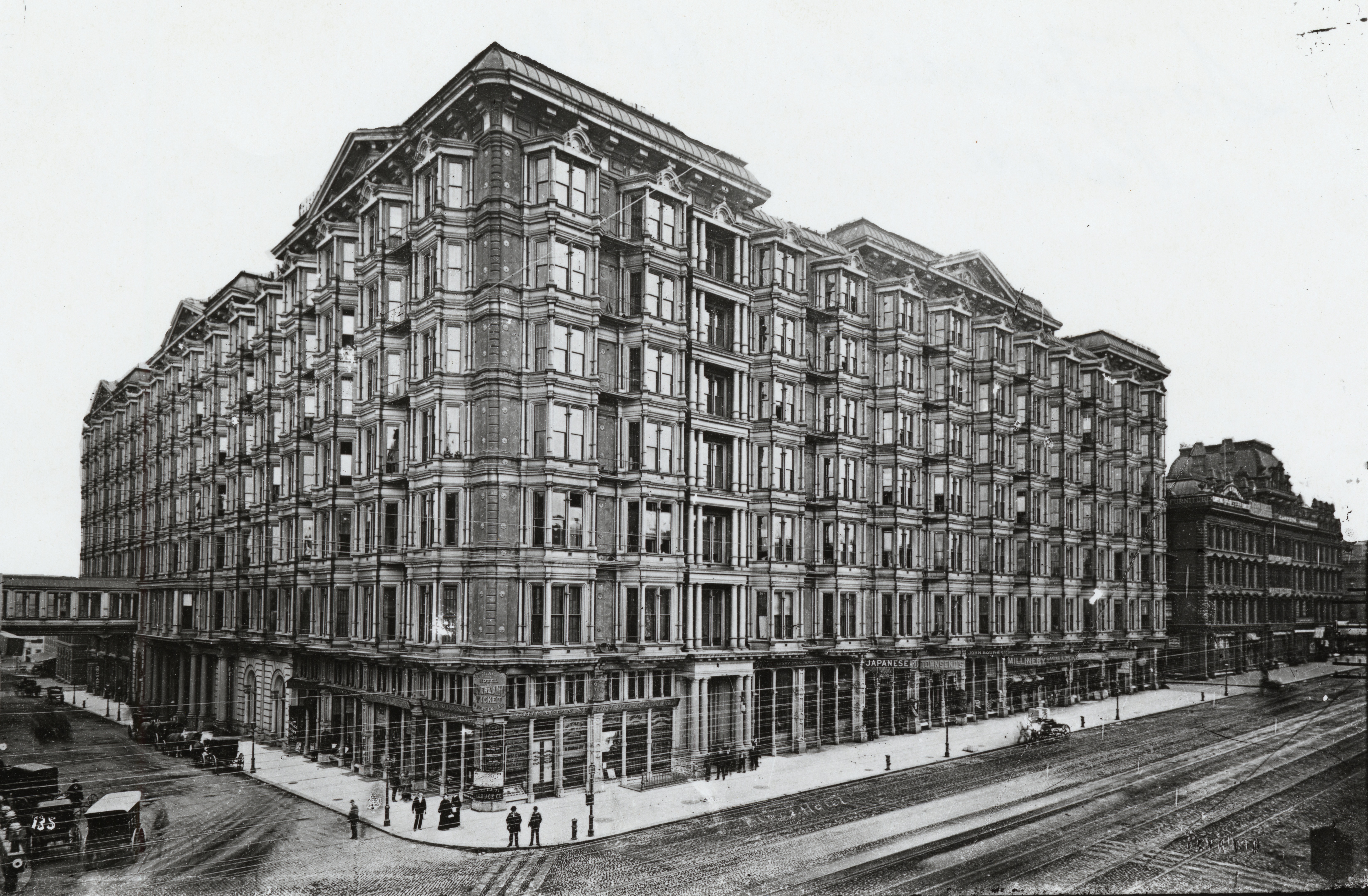 The Palace Hotel prior to the earthquake