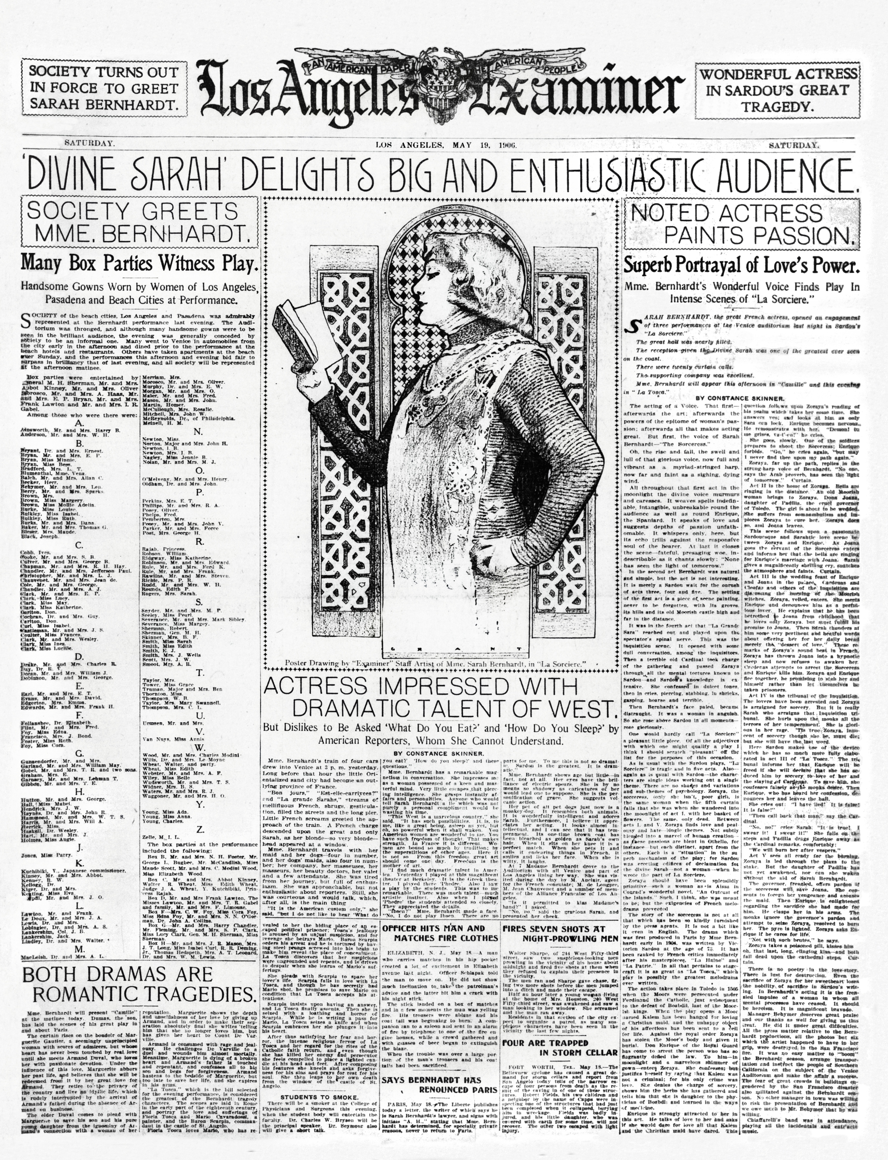 May 19, 1906 edition of the Los Angeles Examiner