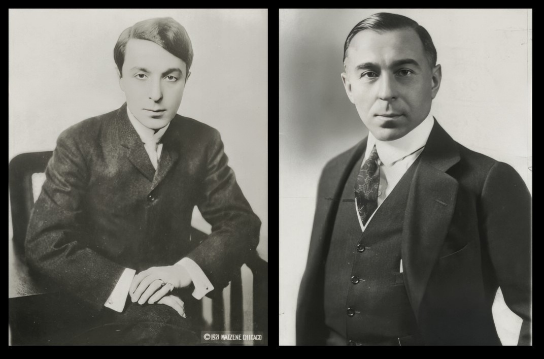 Sam Shubert (L) and Lee Shubert (R)