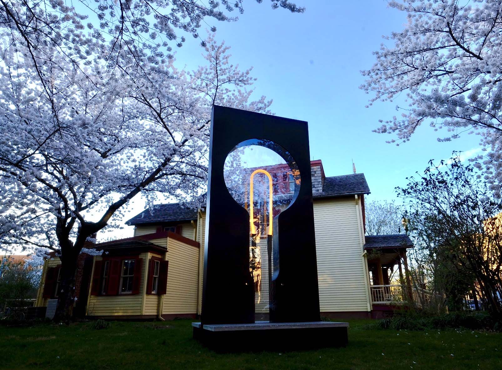 LED interactive sculpture