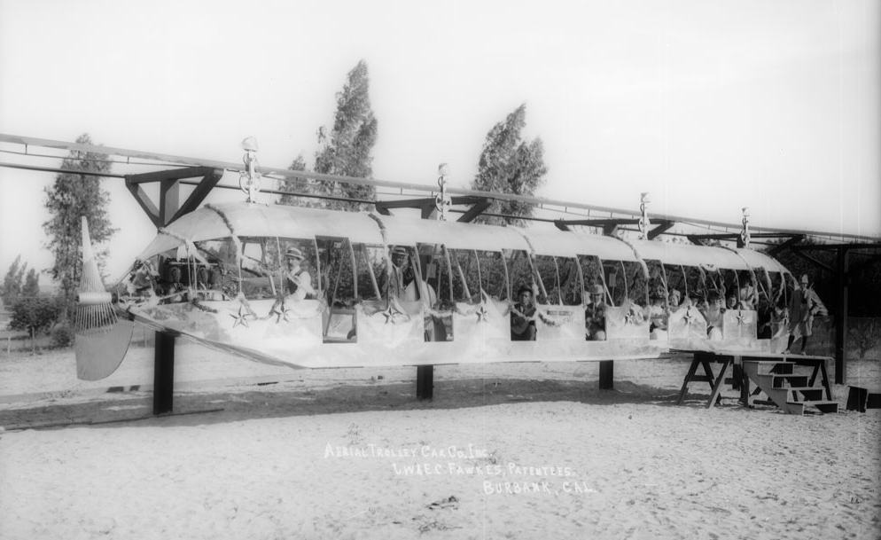 photo of prototype of trolley