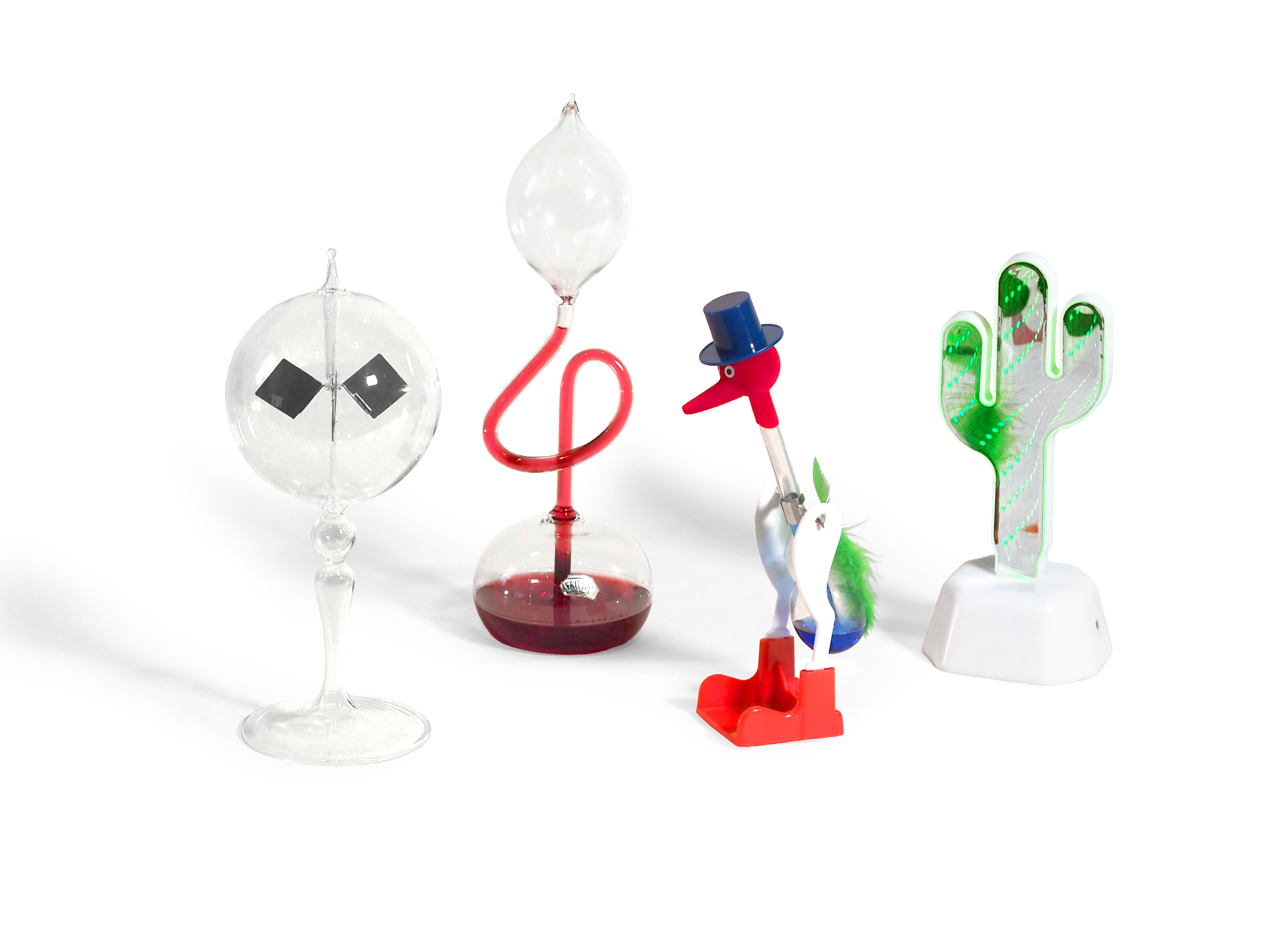 assortment of physics toys