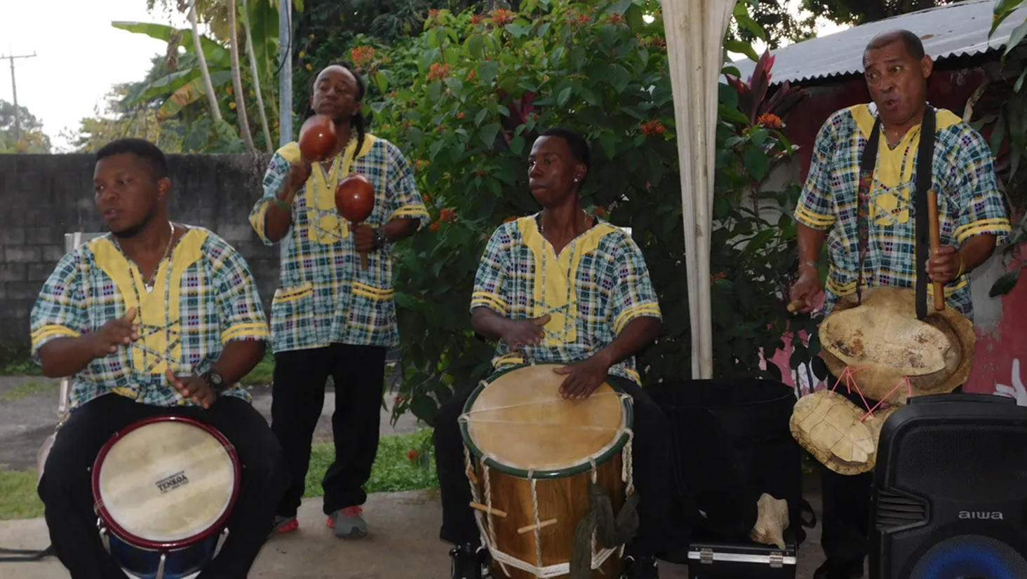 photo of musicians playing